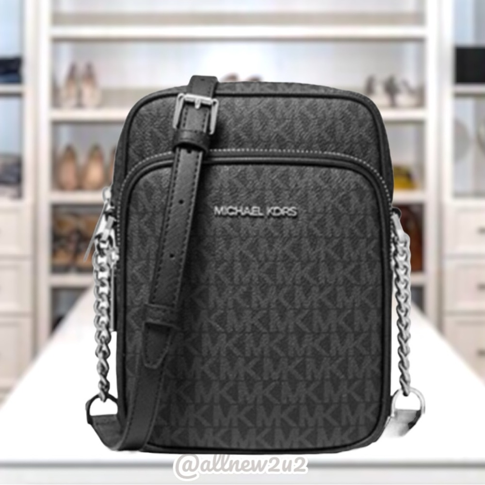 MICHAEL MICHAEL KORS Jet Set Crossbody Travel bag New with tags - Picture 1 of 15